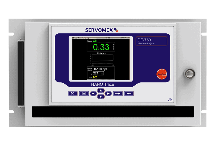 Equipamentos - ServoPro DF-750 NanoTrace Ultra - Analisador de traços de umidade em gases ultrapuros por TDLAS
