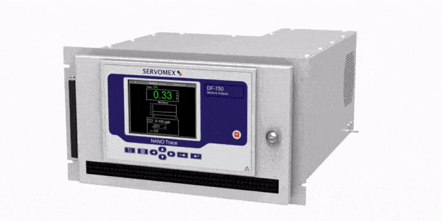 Equipamentos - ServoPro DF-745 NanoTrace - Analisador de traços de umidade em gases ultra puro por TDLAS