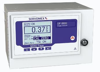 Equipamentos - ServoPro DF560E NanoTrace II - Analisador eletroquímico de subtraços (ppt) de oxigênio em gases ultrapuros