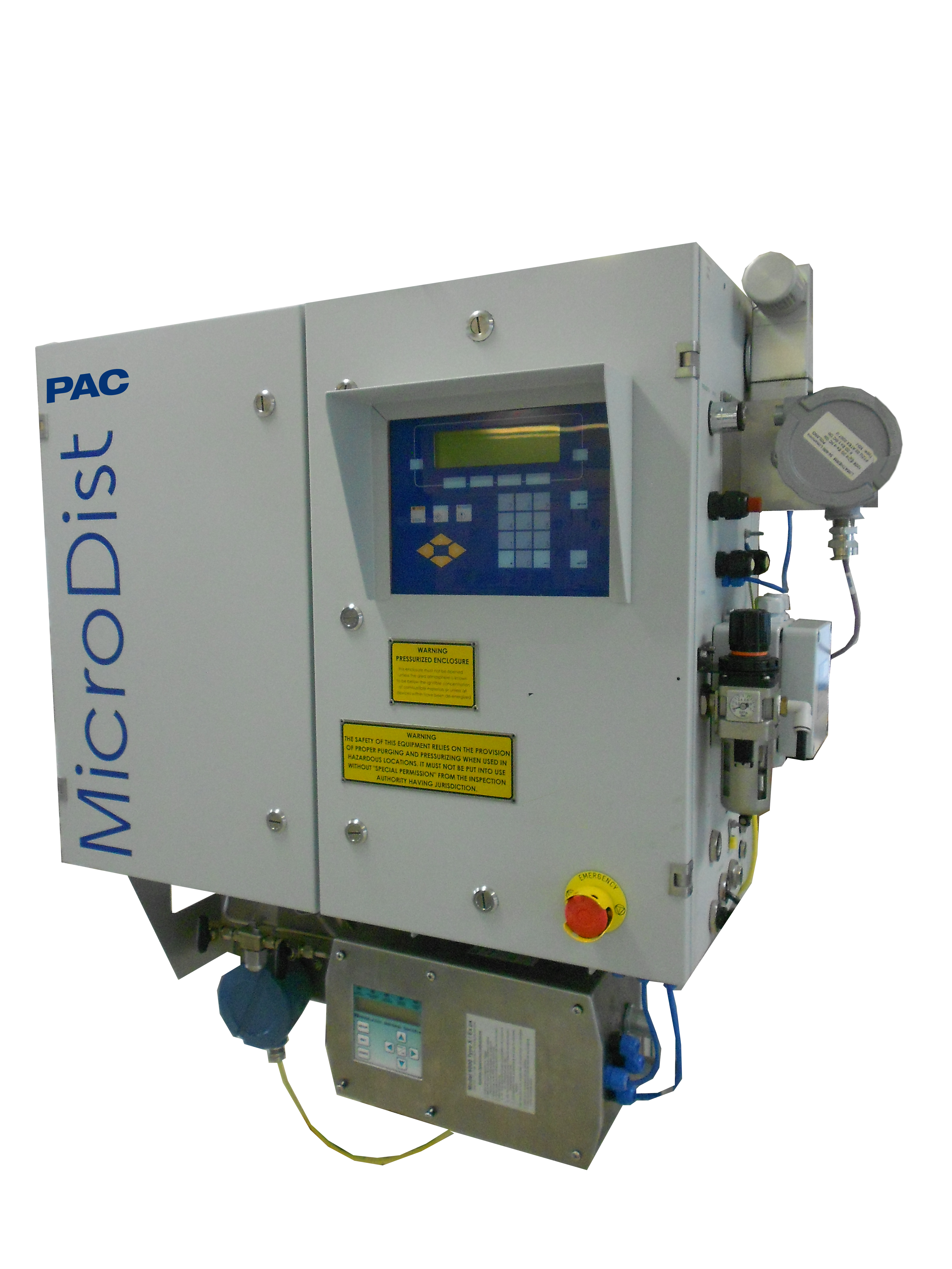 Equipamentos - MicroDisT - Microdestilador em linha para determinação da faixa de ebulição de recuperados em combustíveis e hidrocarbonetos