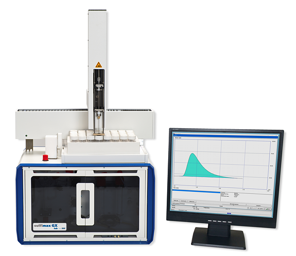 Equipamentos - Sulfimax GX Lab - Analisador de Sulfeto de Hidrogênio