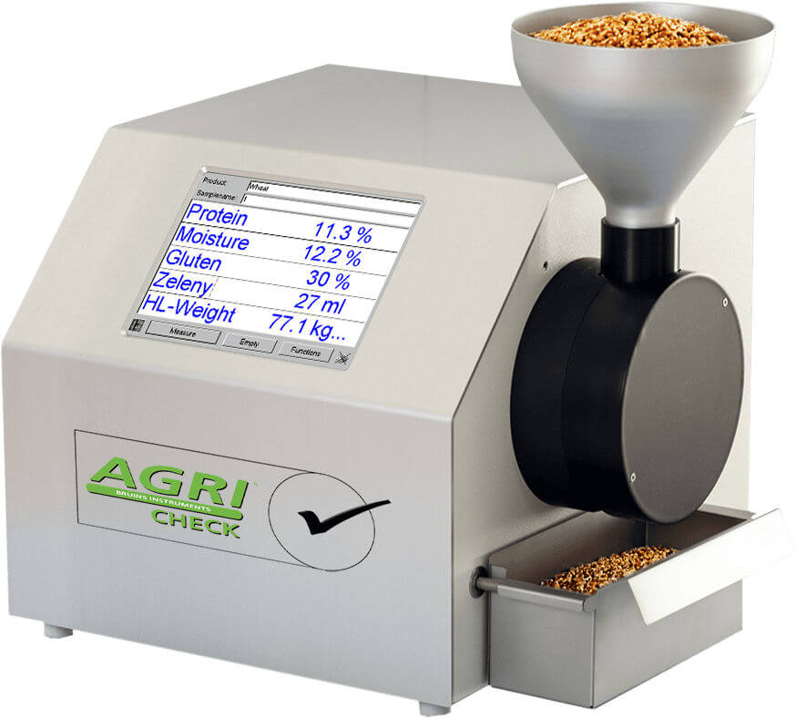 Equipamentos - AgriCheck Plus - Analisador de Farinhas e Grãos