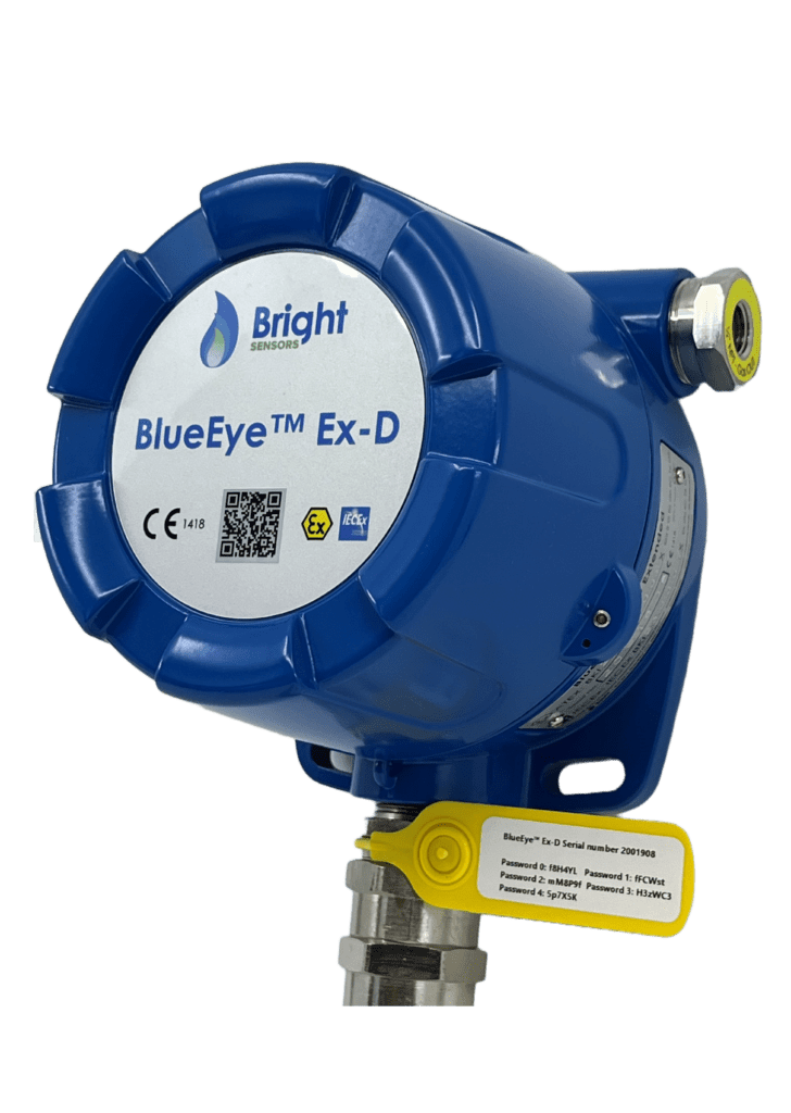 Equipamentos - BLUE EYE EX-D - Analisador de gás online para medição contínua de parâmetros de gases combustíveis