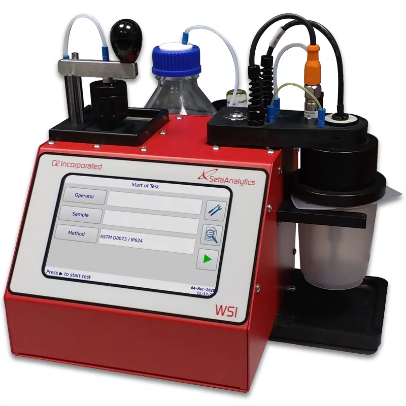 Equipamentos - Instrumento de Separação de Água – Analisador WSI 