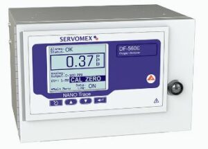ServoPro DF560E NanoTrace II - Analisador eletroquímico de subtraços (ppt) de oxigênio em gases ultrapuros