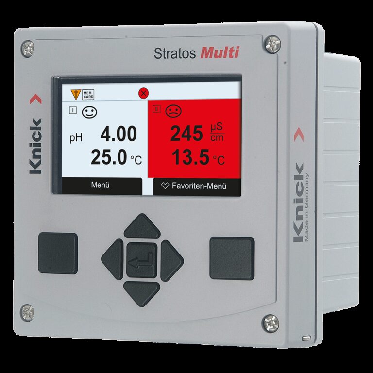 STRATOS MULTI – Transmissor multiparâmetro para determinação de pH, ORP, condutividade e oxigênio