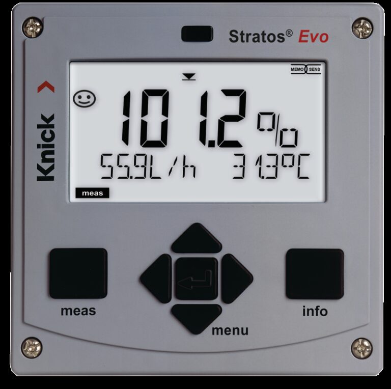 STRATOS EVO – Analisador multiparâmetro de 4 fios para determinação de pH, ORP, condutividade ou oxigênio