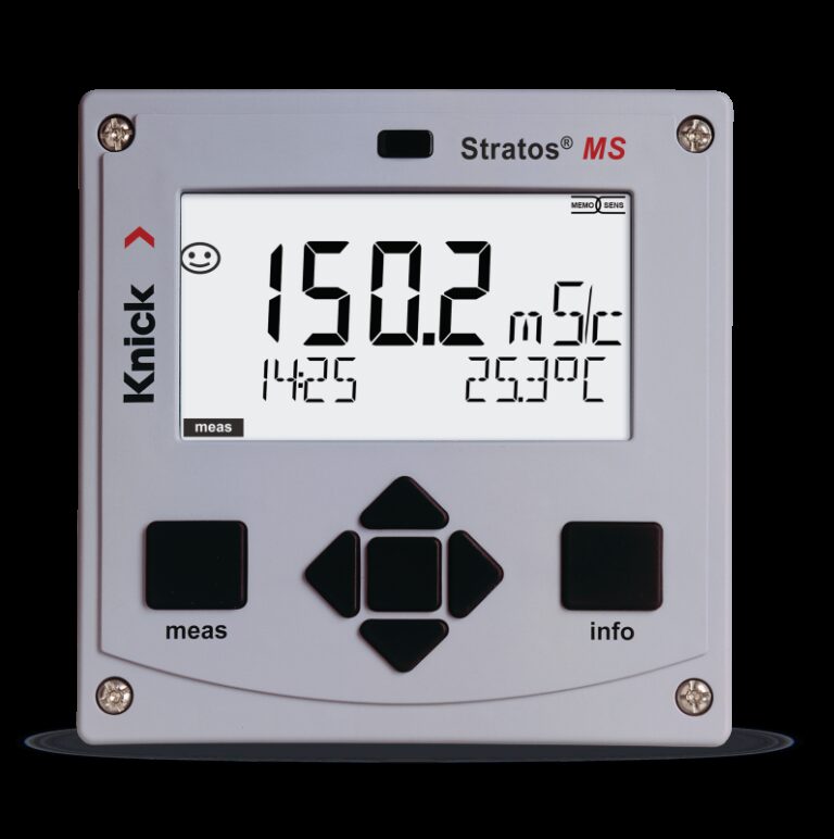 STRATOS MS – Analisador multiparâmetros de 4 fios para determinação de pH, ORP, condutividade ou oxigênio